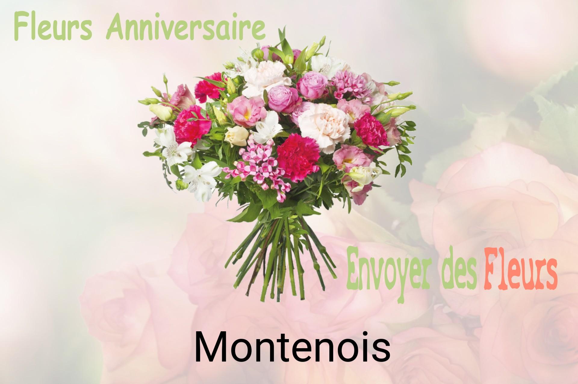 Bouquet de fleurs d’anniversaire livré à Montenois