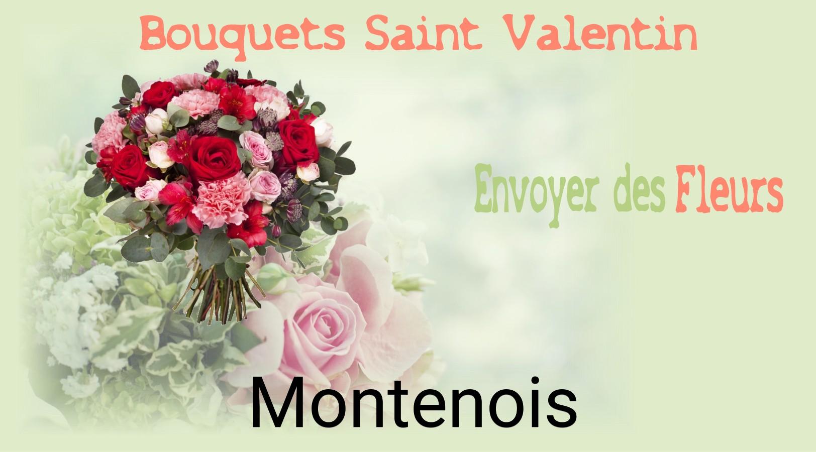 Roses de Saint-Valentin livrées à Montenois